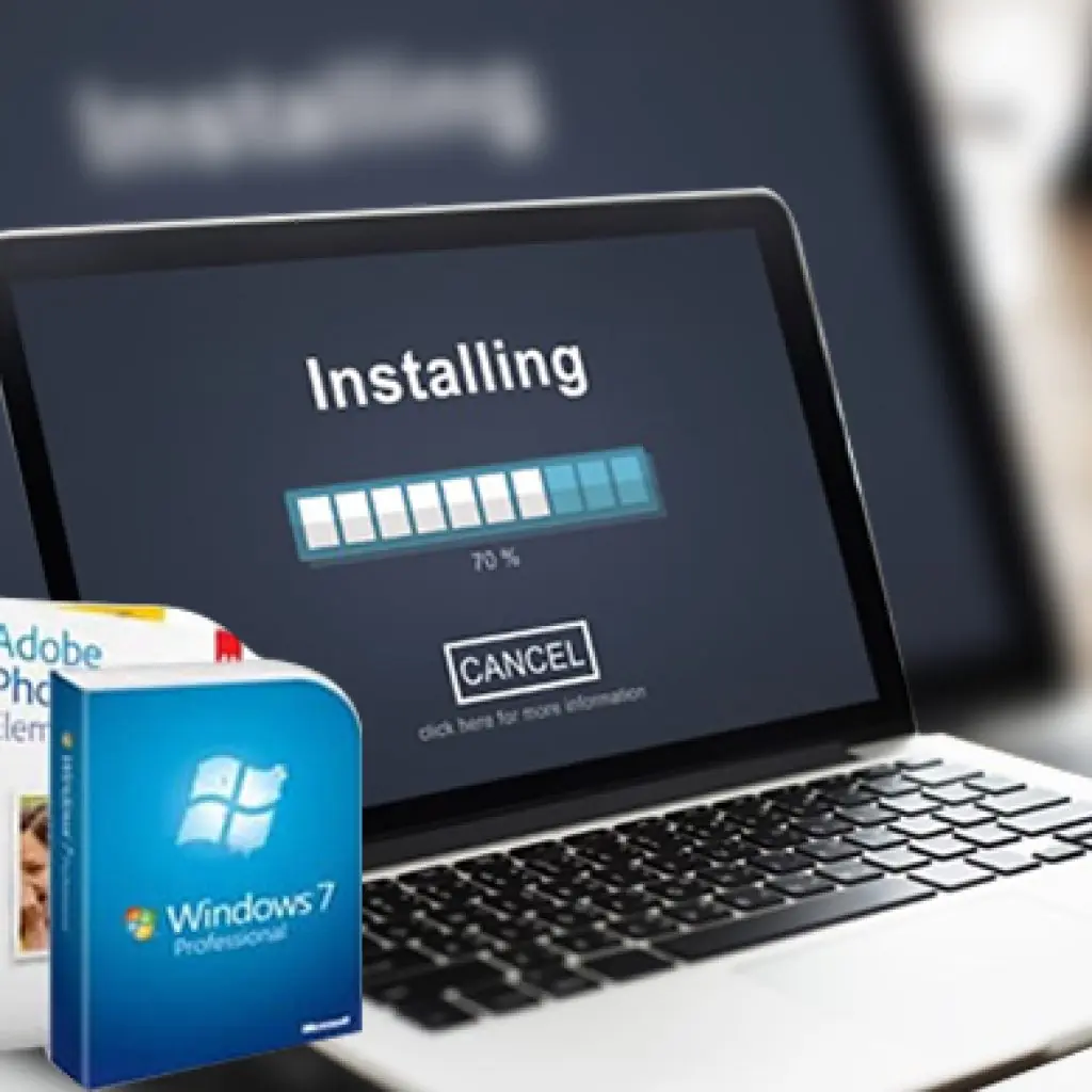 Software installatie op laptop