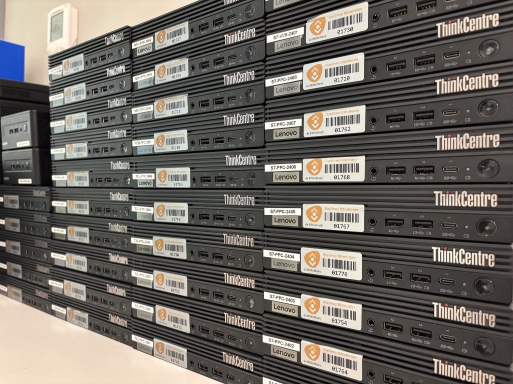 Lenovo ThinkCentre pc’s labelen voor uitrol
